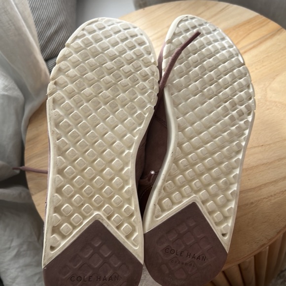 Cole Haan Grand mauve Suede Shoes - Picture 7 of 9